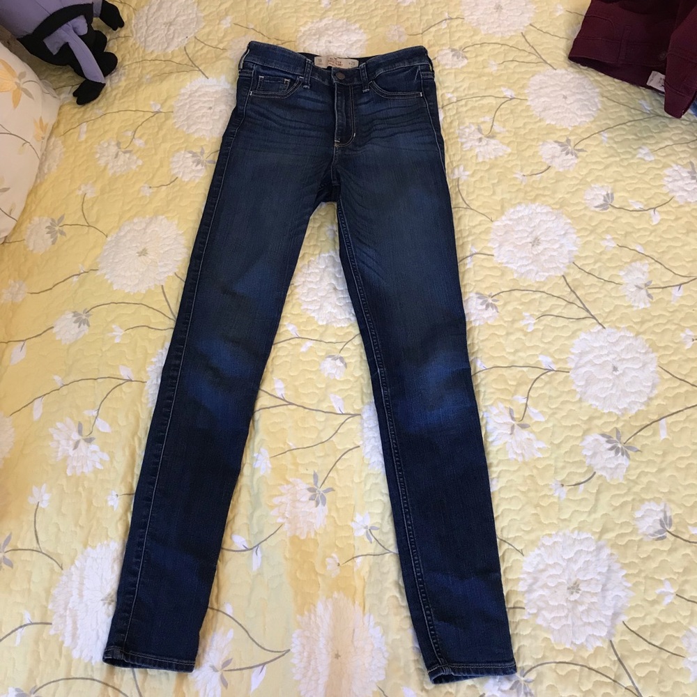 High rise jeans